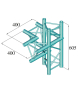 ALUTRUSS DECOLOCK DQ3-SPAC20 2-Weg Ecke 60° sw