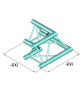 ALUTRUSS DECOLOCK DQ3-SPAC21 2-Weg Ecke 90° sw