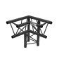 ALUTRUSS DECOLOCK DQ3-SPAL33 3-Weg Ecke 90° sw