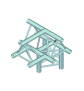 ALUTRUSS TRILOCK 6082AT-43 4-Weg-Stück /\
