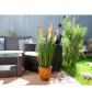 EUROPALMS Federgras, künstlich, rosé, 90cm