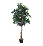 EUROPALMS Bougainvillea, lavendel, Kunstpflanze, 180cm