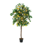 EUROPALMS Bougainvillea, Kunstpflanze, gelb, 150cm