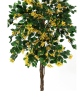 EUROPALMS Bougainvillea, Kunstpflanze, gelb, 180cm