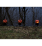 EUROPALMS Halloween Kürbisse mit Erdspieß, 3er-Set, 39cm