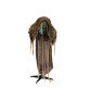 EUROPALMS Halloween Figur Hexe buckelig, animiert, 145cm