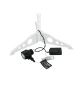 EUROPALMS Design-Baum mit LED cw 155cm