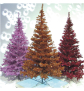 EUROPALMS Tanne, UV-glitzerweiß, 210cm