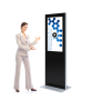 Digitale Infostele Slim mit Samsung-Bildschirm - Live 01 43