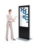 Digitale Infostele Slim mit Samsung-Bildschirm - Live 01 55
