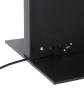 Digitale Infostele Smart Line mit Samsung Bildschirm - Anschlussdetails schwarz
