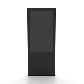 Digitale Outdoor Stele mit 55 Zoll Samsung-Bildschirm - GIF 360 Grad ohne Werbung