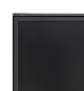 Digitale Smart Line Infostele doppelseitig mit Samsung-Bildschirm Schwarz - Rahmendetails