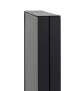 Digitale Smart Line Infostele doppelseitig mit Samsung-Bildschirm Schwarz - Gehäusemerkmale