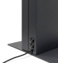 Digitale Smart Line Infostele doppelseitig mit Samsung-Bildschirm Schwarz - Elektronische Anschlüsse und Stromverbindung