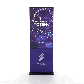 Digitale Spannstoff Stele mit 55 Zoll Samsung-Bildschirm - GIF 360 Grad mit Werbung 