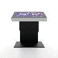Digitaler Infokiosk mit 43 Zoll Samsung-Bildschirm - GIF 360 Grad mit Werbung