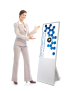 Digitaler Kundenstopper Spectrum mit 43