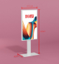 DIGIUP Window - Abmessungen