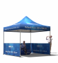 Faltzelt Basic Halbwand beidseitig 300 x 300 cm