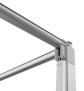 Kabine Multi-Frame Smart Höhe 200cm - Ecke im Detail 