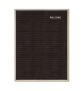 Letterboard Hellbraun 60 x 80 cm