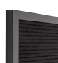 Letterboard Schwarz - Ecke im Detail