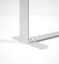 SEGO LED Messewand Breite 100cm - Rahmen Außenseite 