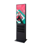 Smart Line Digitale Infostele Regal 6 x A4 mit 43