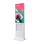 Smart Line Digitale Infostele Regal 6 x A4 mit 43 Zoll Samsung Bildschirm - Titelbild
