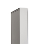 Smart Line Digitale Infostele Regal 6 x A4 mit 43 Zoll Samsung Bildschirm - Rahmendetails weiß