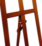 Staffelei aus Holz - Mahagoni