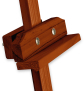 Staffelei aus Holz - Mahagoni