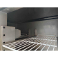 Saladette 3 Türen,137 x 70 gerader Glasaufbau, Klarglas