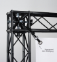 Messestand Traverse U1 Form - Rahmendetails