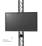 Messestand Traverse U1 Form - Monitorhalterung Nutzung