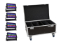 EUROLITE Set 4x Multiflood Pro IP RGBW Wash MK2 + Case EUROLITE Set 4x Multiflood Pro IP RGBW Wash MK2 + Case