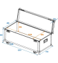 ROADINGER Universal-Transport-Case 120x40cm mit Rollen ROADINGER Universal-Transport-Case 120x40cm mit Rollen