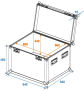 ROADINGER Universal-Case Profi 60x50x50cm