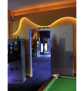 EUROLITE RUBBERLIGHT LED RL1-230V gelb 9mEUROLITE RUBBERLIGHT LED RL1-230V gelb 9m - live 03