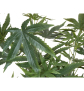 EUROPALMS Hanfpflanze, Kunstpflanze, 120cm