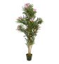 EUROPALMS Oleanderbaum, Kunstpflanze, rosa, 150 cm