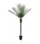 EUROPALMS Phönix Palme deluxe, Kunstpflanze 220cm