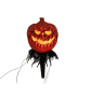 EUROPALMS Halloween Kürbisse mit Erdspieß, 3er-Set, 39cm