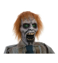 EUROPALMS Halloween Figur Zombie mit Kettensäge, animiert, 170cm