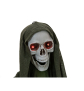 EUROPALMS Halloween Figur Skelett mit grünem Umhang, animiert, 170cm