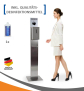 Desinfektionsständer Steel mit Sensor Desinfektionsständer Steel mit Sensor