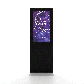 Digitale Infostele Slim mit Samsung-Bildschirm - GIF 360 Grad mit Werbung 