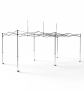 Faltzelt Basic 300 x 600 cm - Gestell