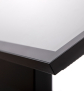 Infoterminal mit 32" Samsung-Bildschirm Schwarz - Ecke im Detail